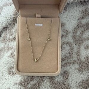 Mejuri Gold Starburst Necklace